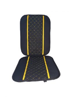 فروش سریع و آسان پشتی صندلی خودرو مدل مبلی مشکی زرد