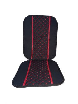 پشتی عرق گیر صندلی ماشین مشکی قرمز مبلی
