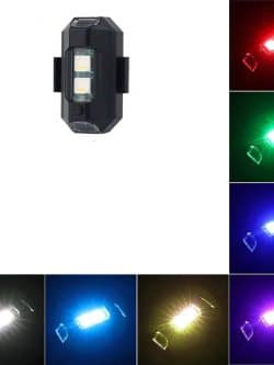 چراغ اسپرت مولتی کالر برای نورافشانی خودرو و موتور سیکلت هفت رنگ فلش زن شارژی